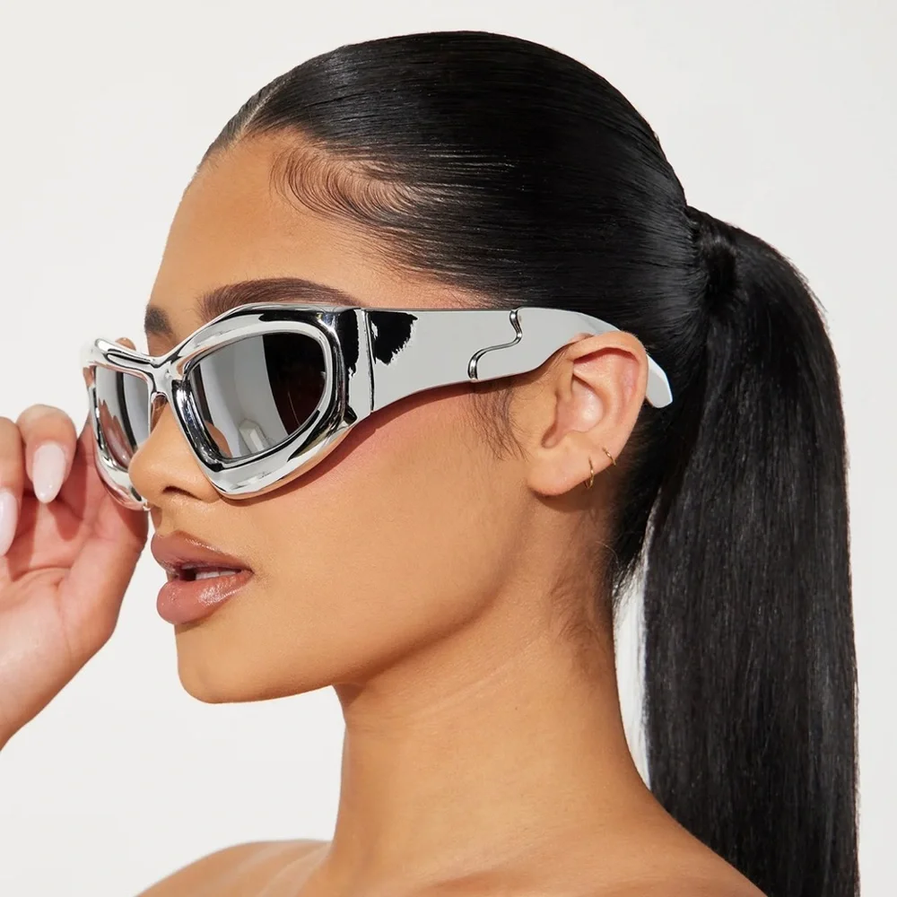 One Night Sunglasses-Silver